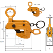 Захваты Super Tool HLC-H / HLC-WH / HLC-HN / HLC-WHN для бокового подъема стальных балок и стальных листов Захваты Super Tool HLC-H / HLC-WH / HLC-HN / HLC-WHN для бокового подъема стальных балок и стальных листов