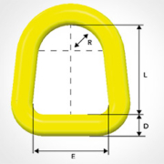 Петля D-образная от Gunnebo Петля D-образная от Gunnebo