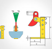 Горизонтальные захваты, Steel Plate Packages, THSK от Gunnebo