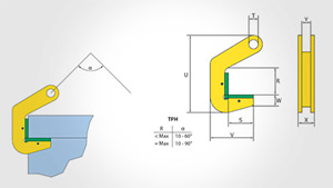 Горизонтальные захваты, Pipe Hook, TPH в России со склада и под заказ